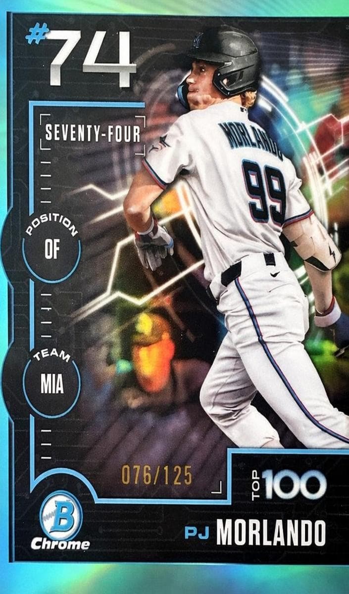 PJ Morlando 2025 bowman Bowman