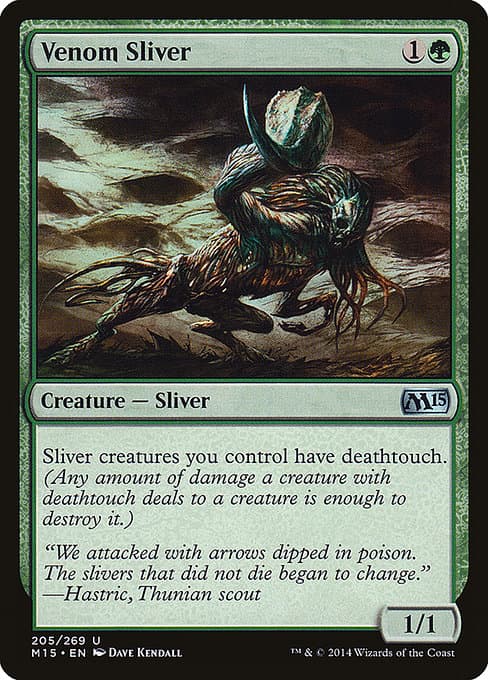 Venom Sliver 2020 Magic: The Gathering The List Reprints