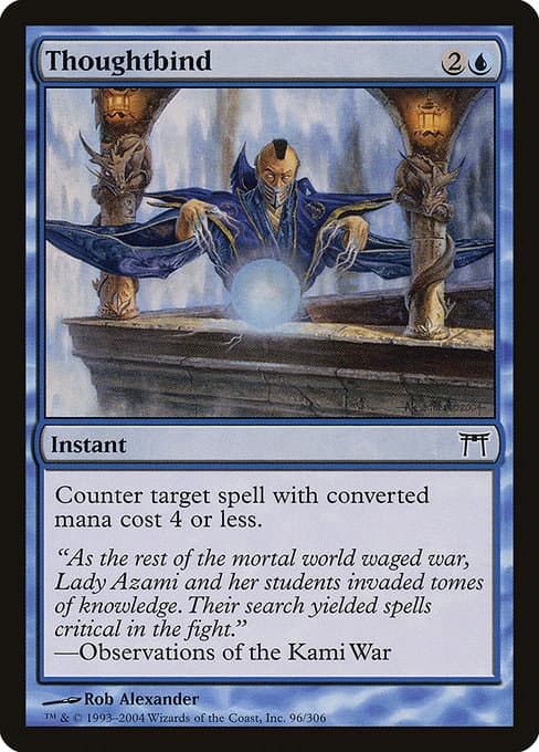 Thoughtbind 2004 Magic: The Gathering Champions of Kamigawa