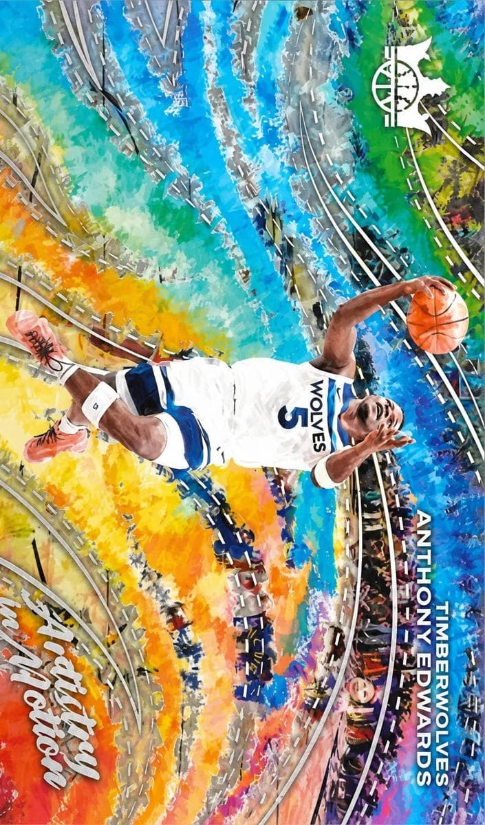 Anthony Edwards 2024 panini Panini Court Kings