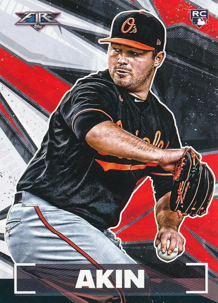 Keegan Akin 2021 topps Topps Fire