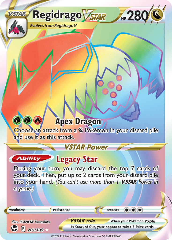 Regidrago VSTAR 2022 Pokemon Japanese Paradigm Trigger