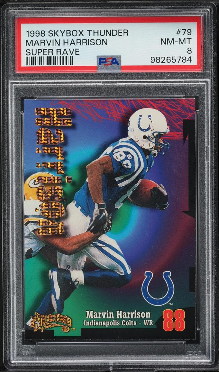 Marvin Harrison 1998 topps