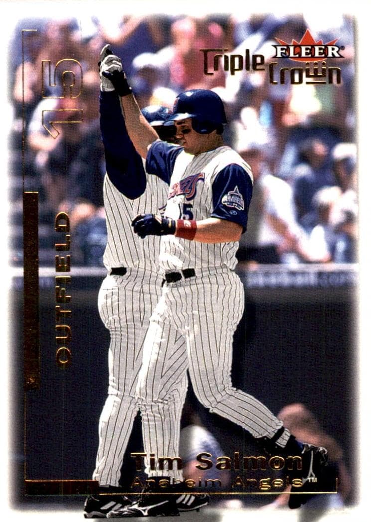 Tim Salmon 2001 fleer