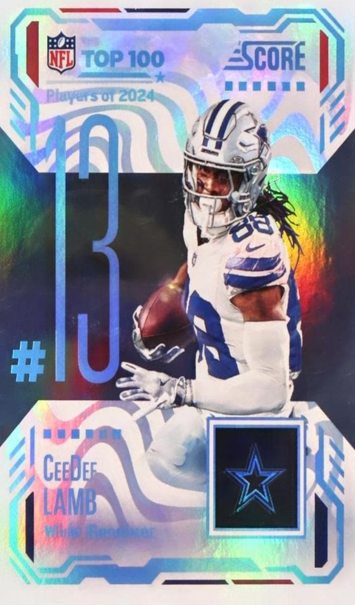 CeeDee Lamb trading card