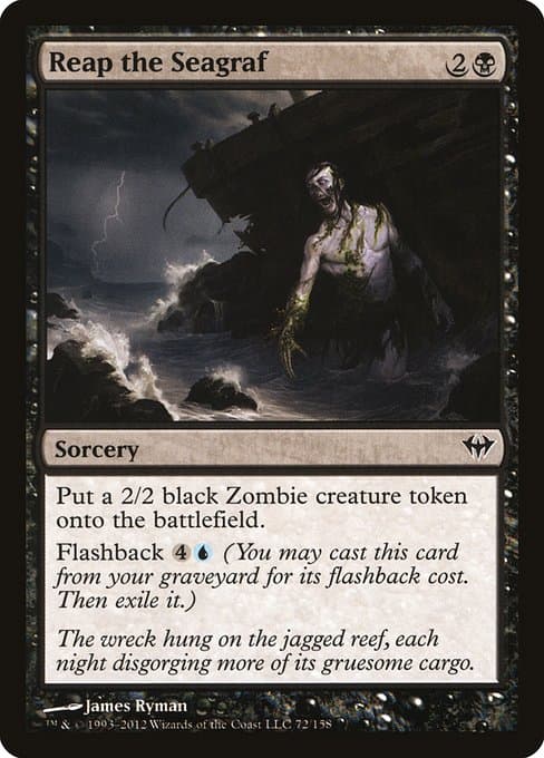 Reap the Seagraf 2012 Magic: The Gathering Dark Ascension