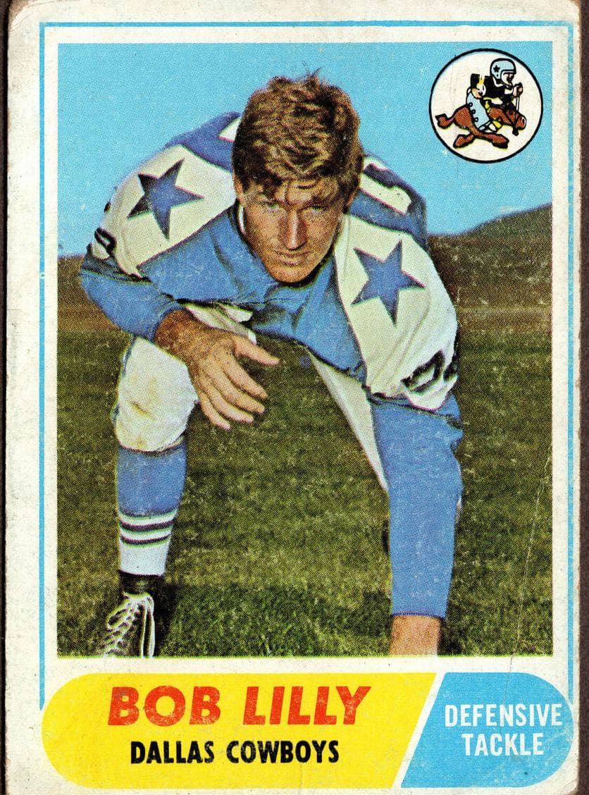 Bob Lilly 1968 topps Topps