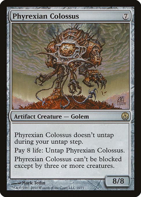 Phyrexian Colossus 2003 Magic: The Gathering