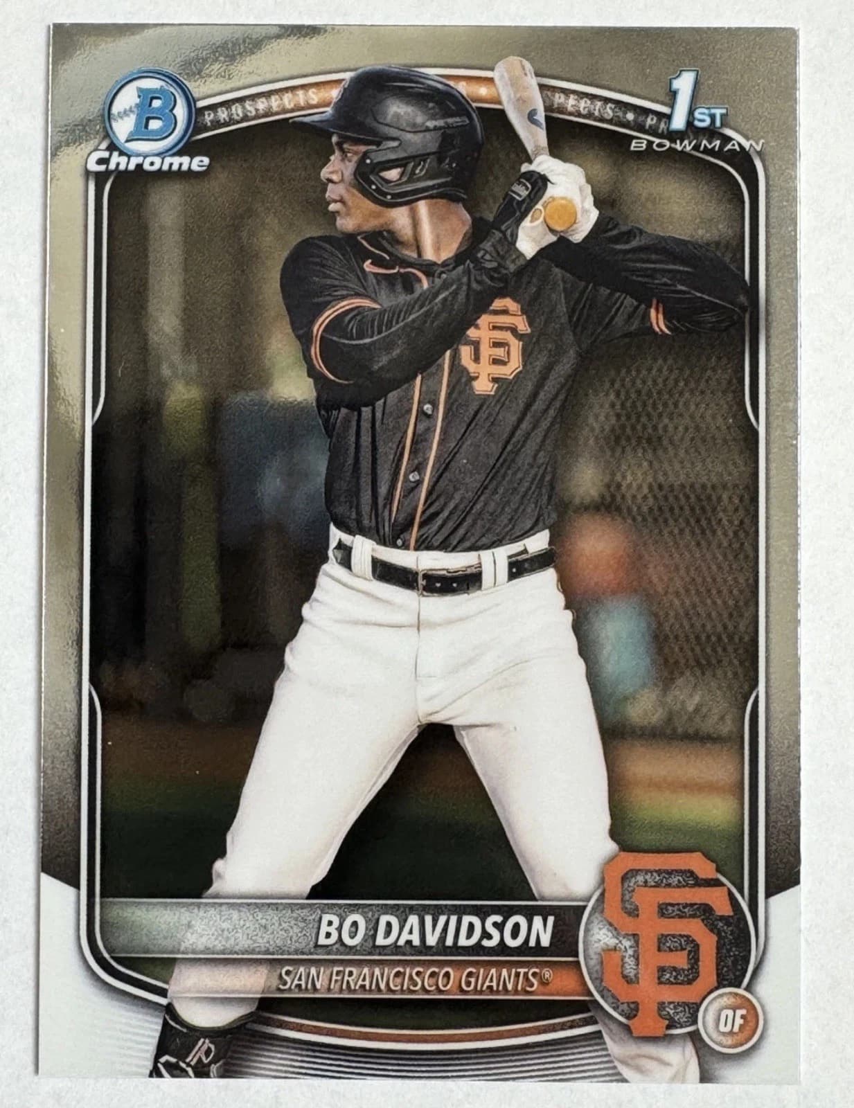 Bo Davidson trading card