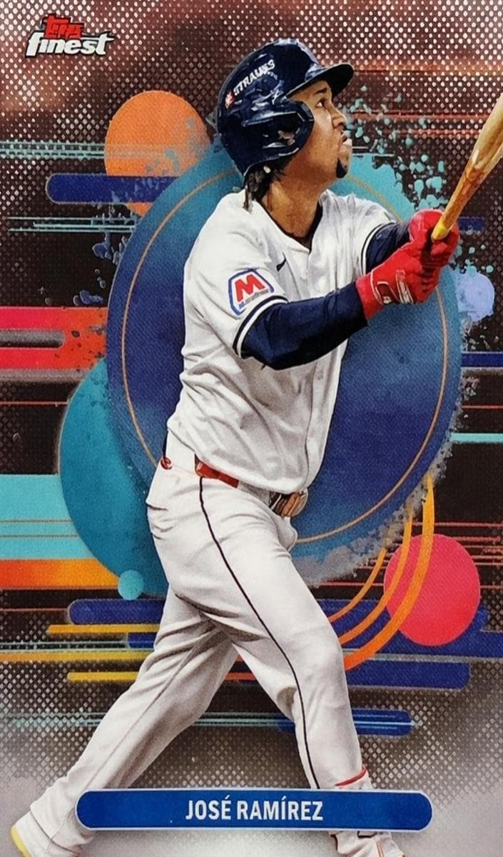 José Ramírez 2025 topps Topps Finest