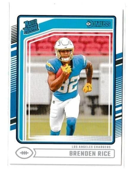 Brenden Rice trading card