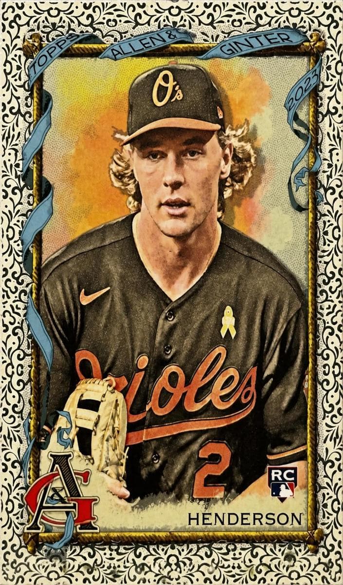 Gunnar Henderson 2023 topps