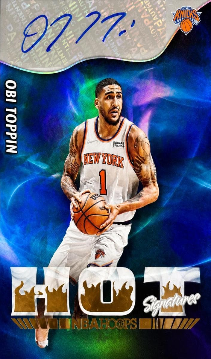 Obi Toppin 2022 panini Hoops