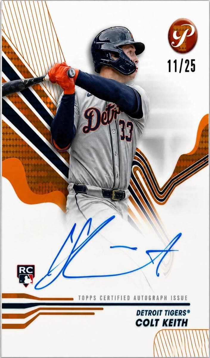 Colt Keith 2024 topps Topps Pristine