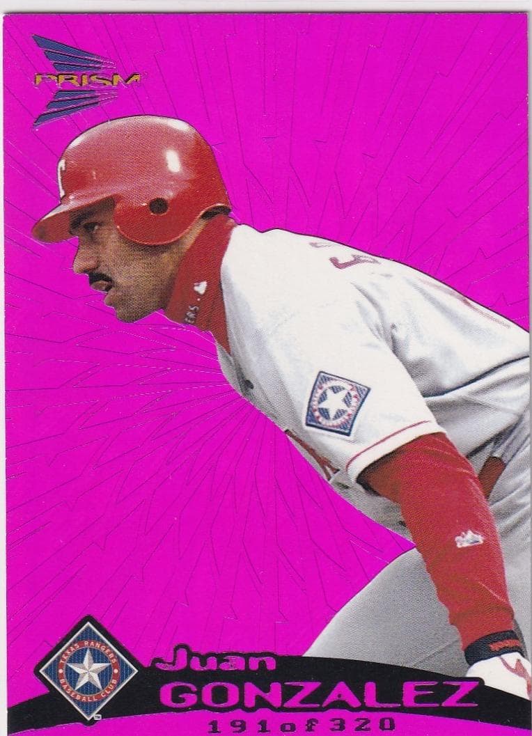 Juan Gonzalez 1999 unknown Pacific Prism