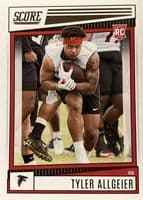 Tyler Allgeier 2022 panini