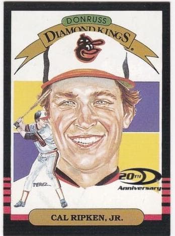 Cal Ripken Jr. 2001 panini Donruss