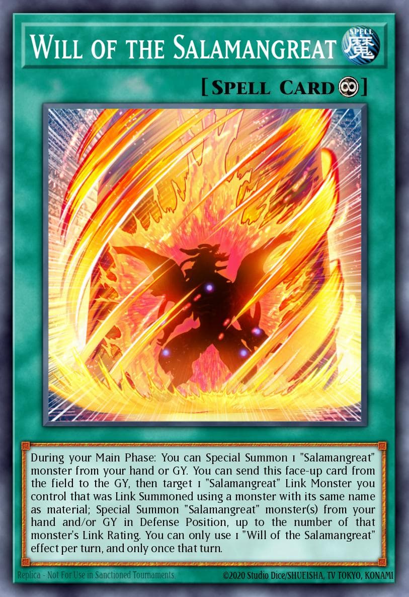 Will of the Salamangreat 2023 Yu-Gi-Oh!