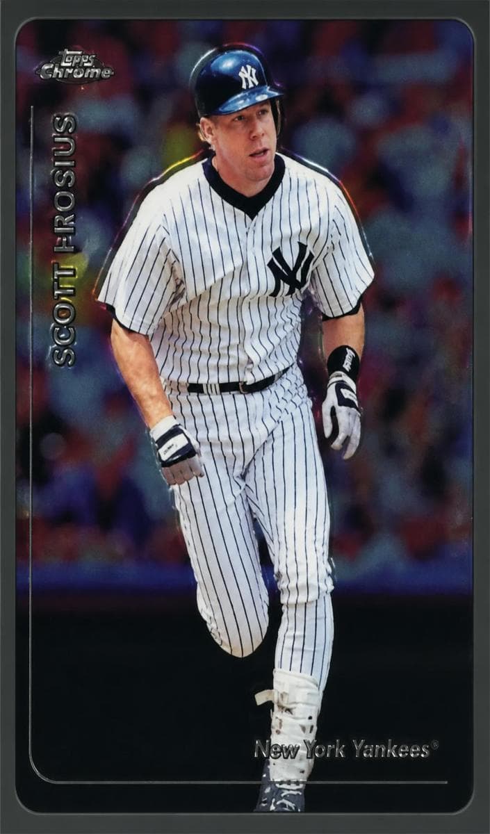 Scott Brosius 1999 topps Topps Chrome