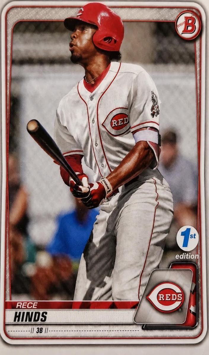 Rece Hinds 2020 bowman Bowman 1st Edition