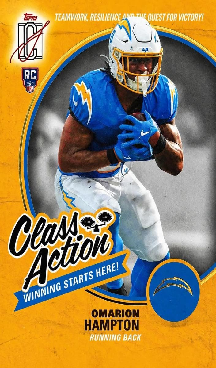 Omarion Hampton #CA-18