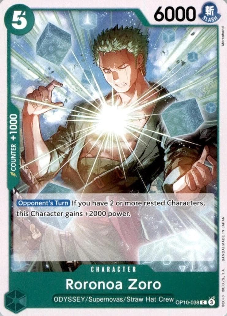 Roronoa Zoro #op10-038