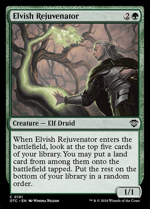 Elvish Rejuvenator 2022 Magic: The Gathering Double Masters 2022
