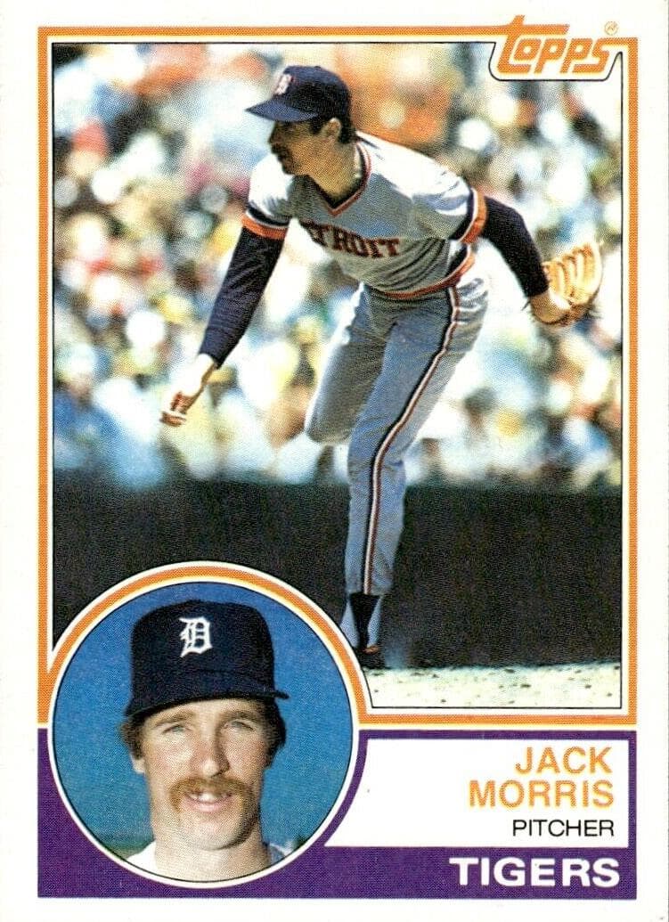 Jack Morris 1983 topps Topps