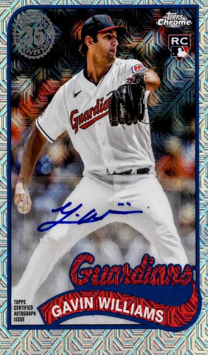 Gavin Williams 2024 topps Topps