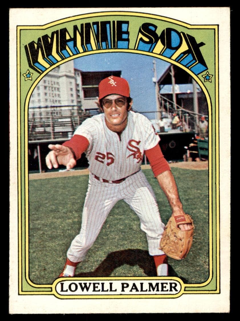 Lowell Palmer 1972 topps Topps