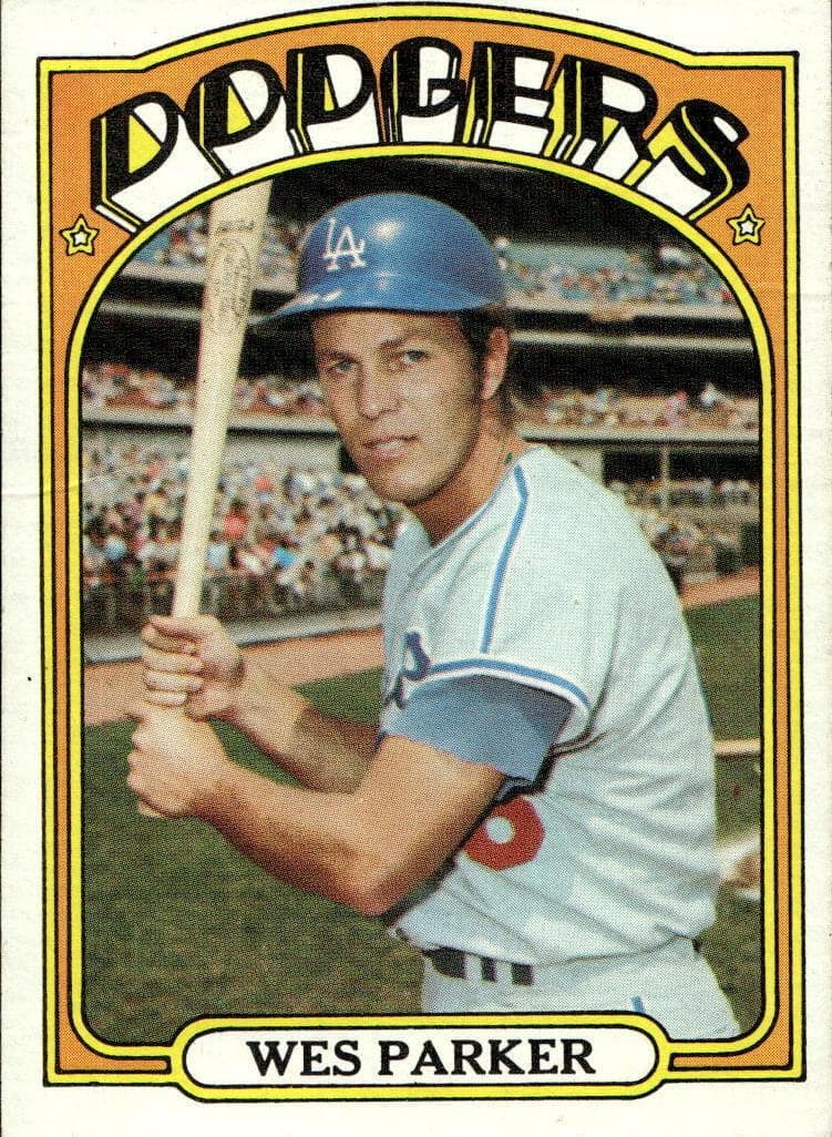 Wes Parker 1972 topps Topps