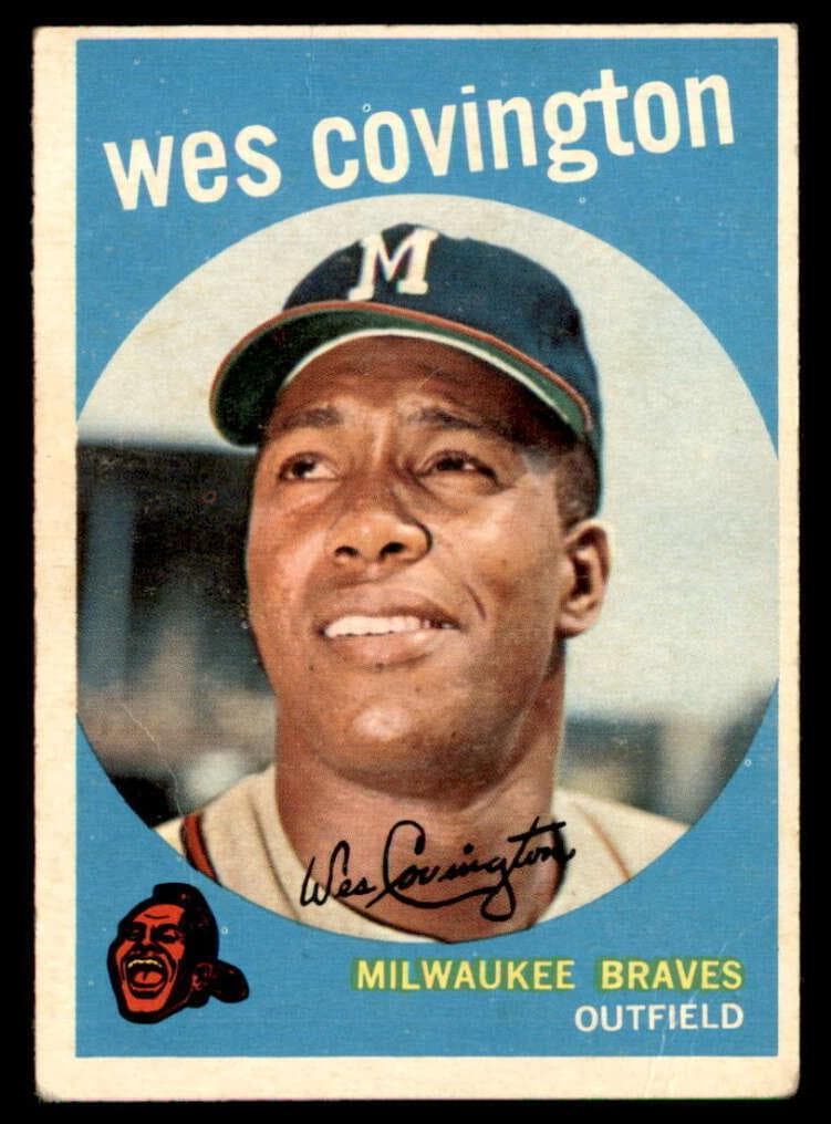 Wes Covington 1959 topps Topps