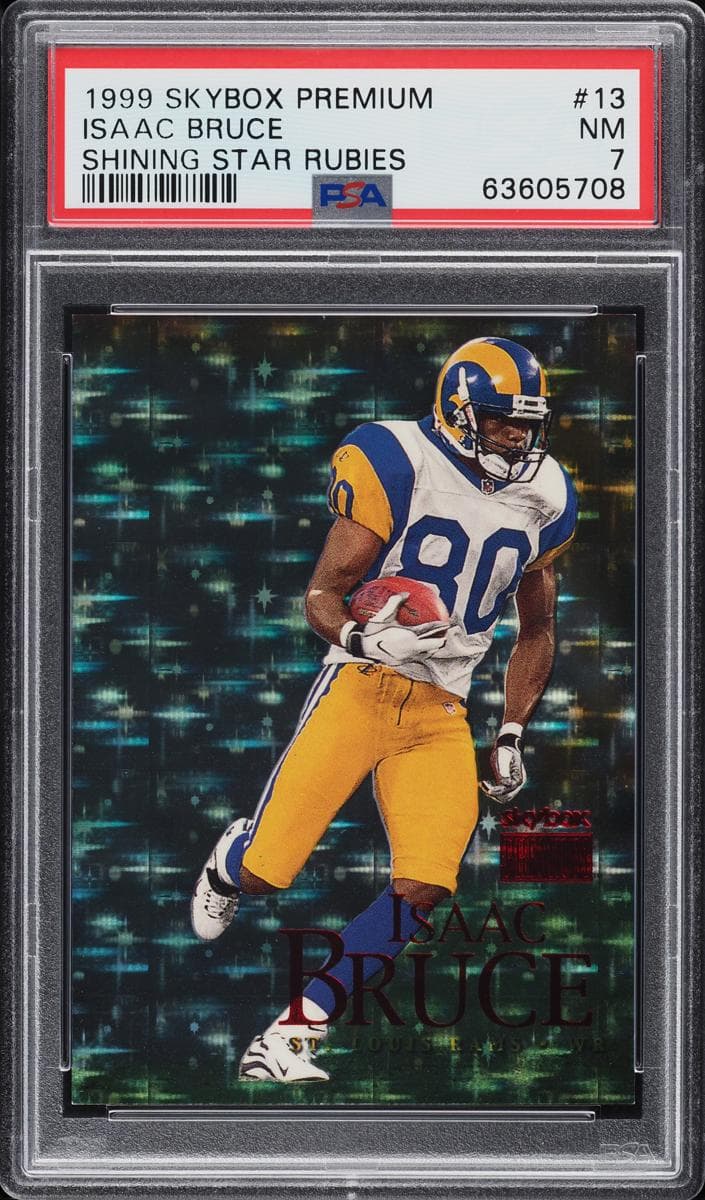 Isaac Bruce 1999 fleer SkyBox Premium