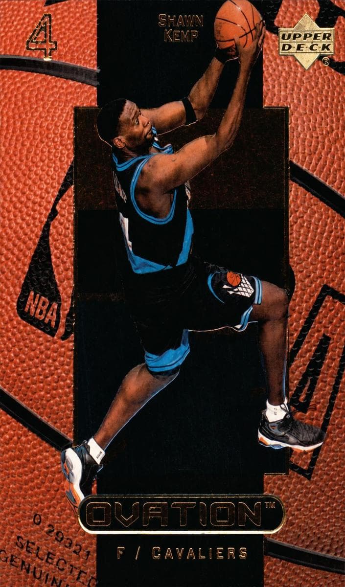Shawn Kemp 1999 upper-deck Ovation