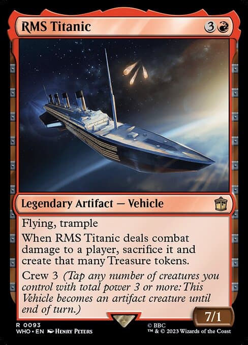 RMS Titanic 2023 Magic: The Gathering Doctor Who