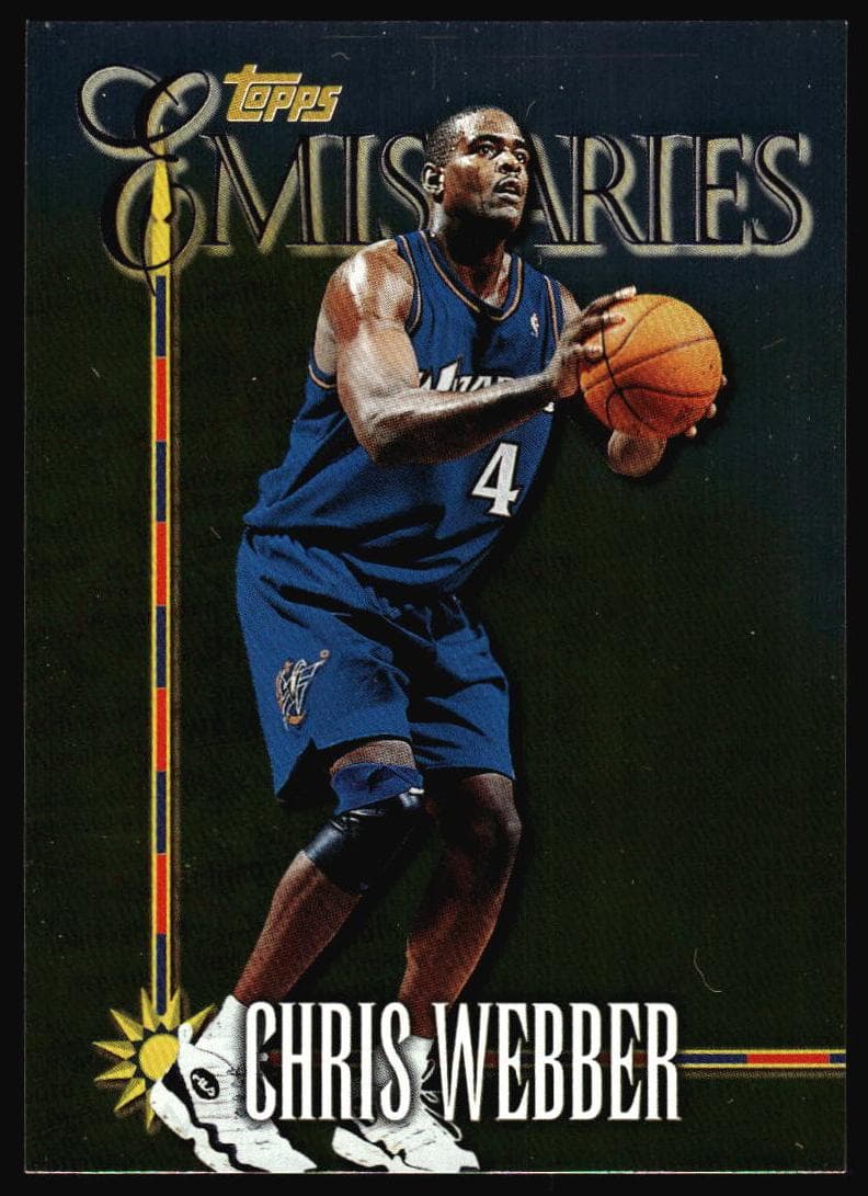 Chris Webber 1998 topps Topps