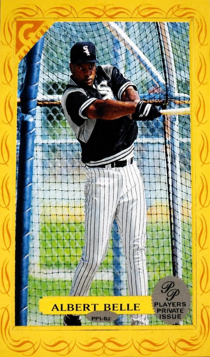 Albert Belle 1997 topps Topps Gallery