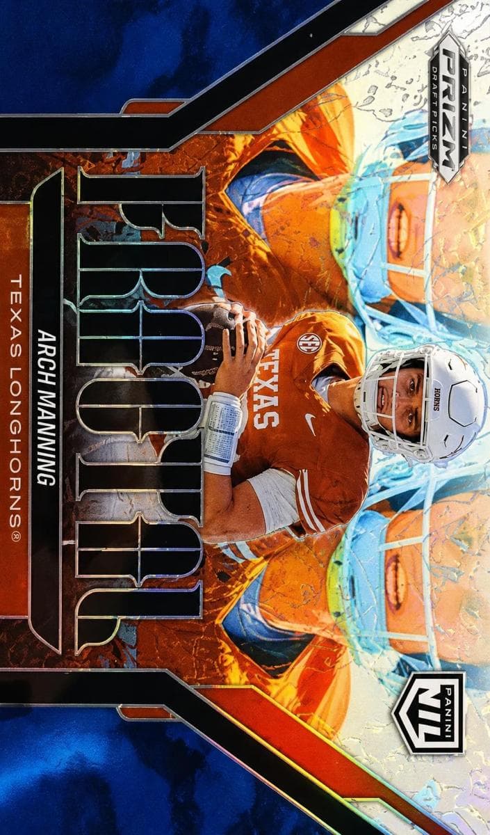 Arch Manning 2025 panini Panini Prizm Black