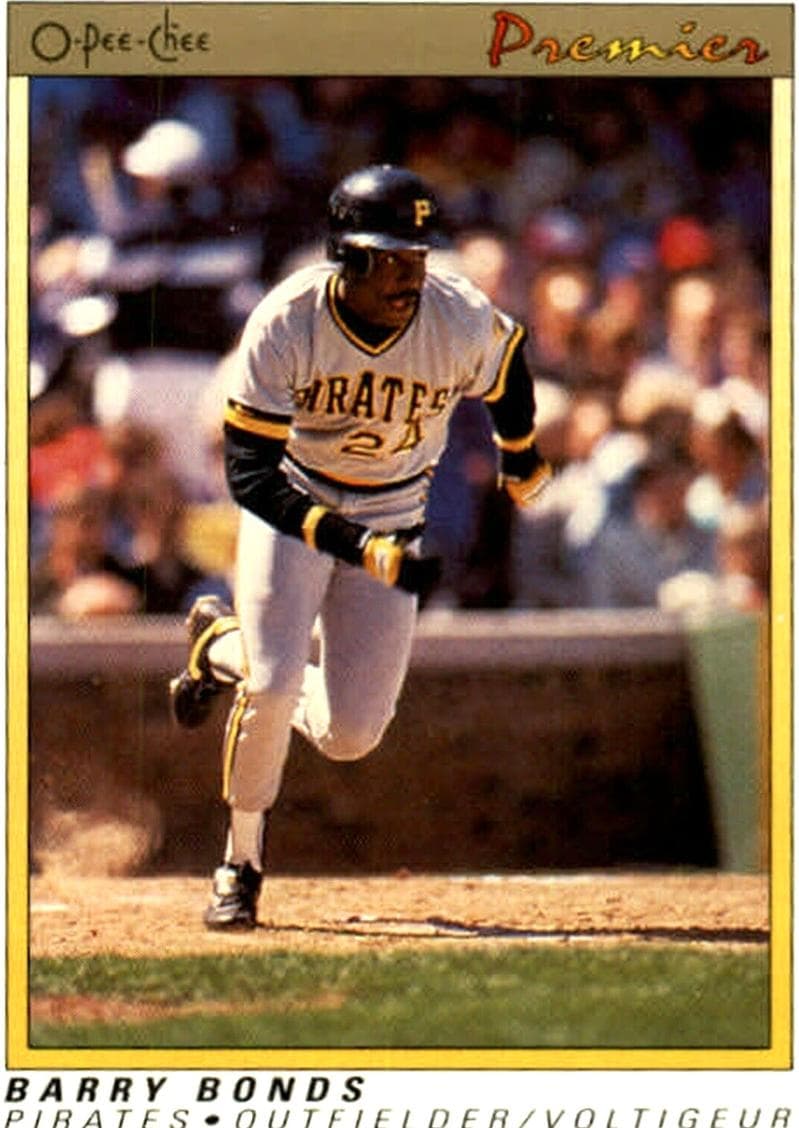 Barry Bonds 1991 topps