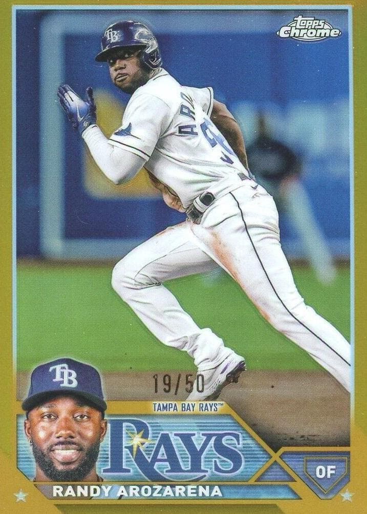 Randy Arozarena 2023 topps Topps Chrome