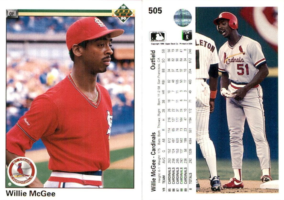 Willie McGee #505