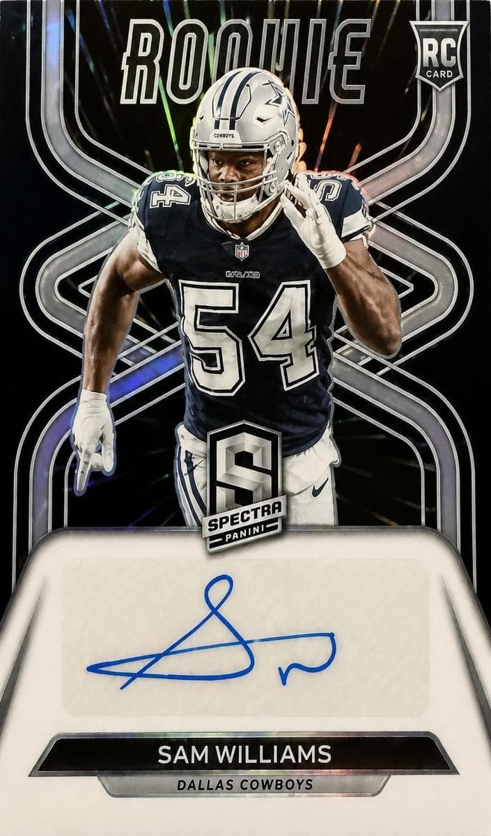 Sam Williams 2022 panini Panini Spectra