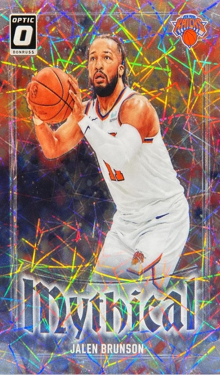 Jalen Brunson 2024 panini Donruss Optic