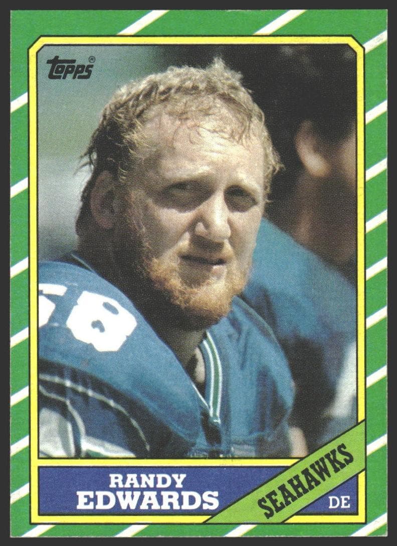 Randy Edwards trading card