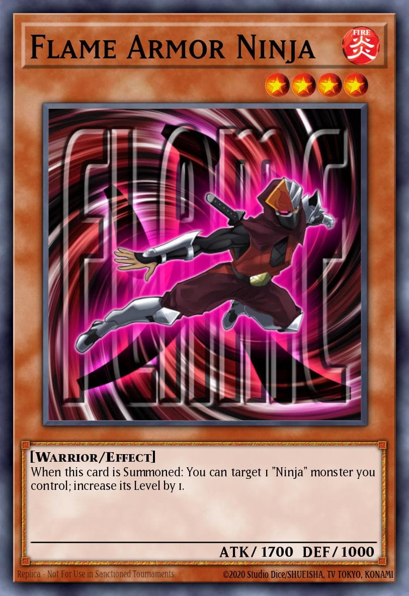 Flame Armor Ninja 2021 Yu-Gi-Oh! Star Pack 2013