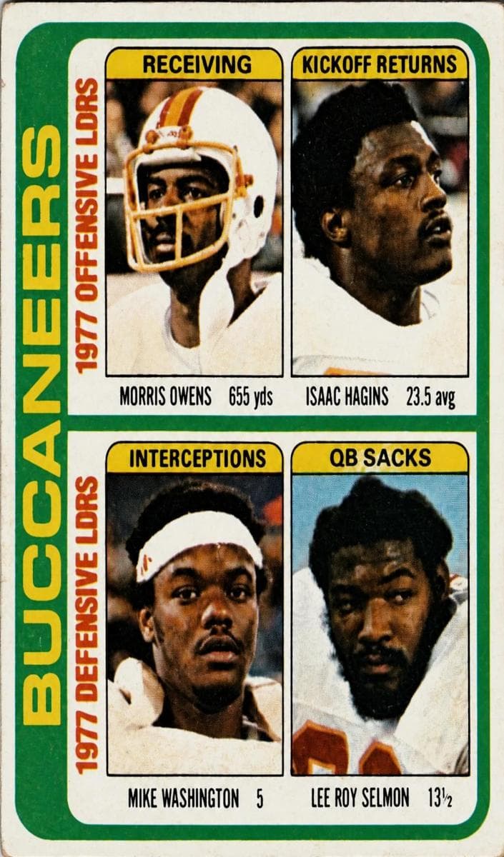 Morris Owens / Isaac Hagins / Mike Washington / Lee Roy Selmon #527