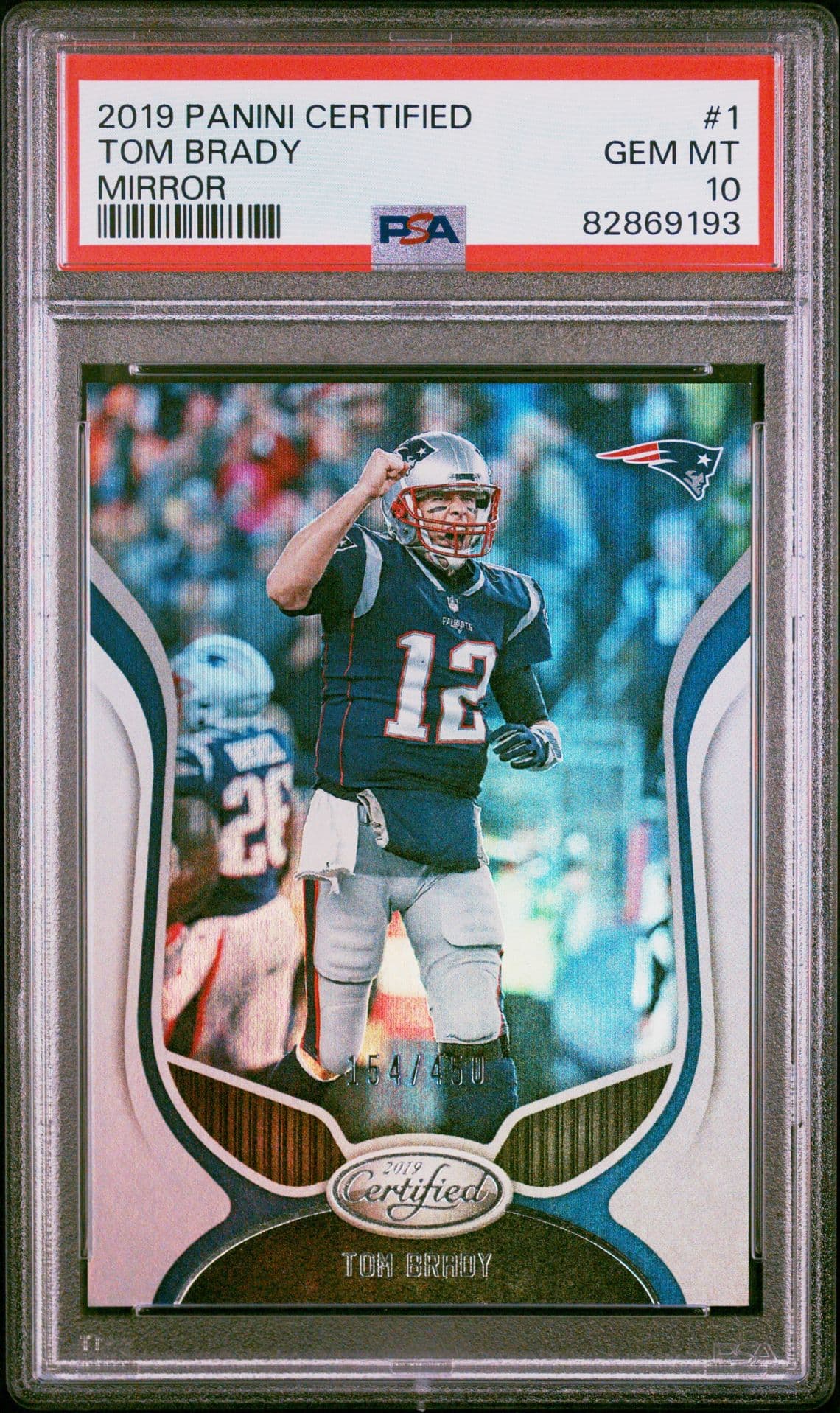 Tom Brady 2019 panini