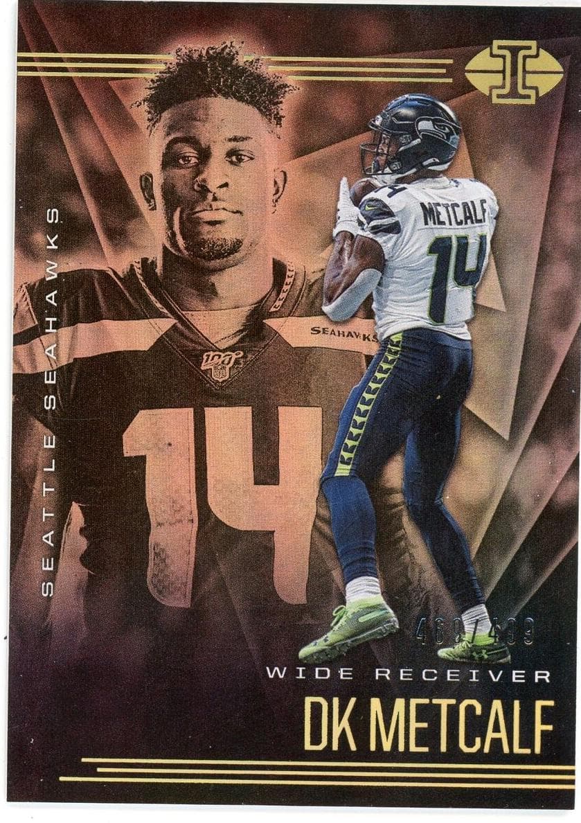 DK Metcalf 2020 panini Panini Illusions