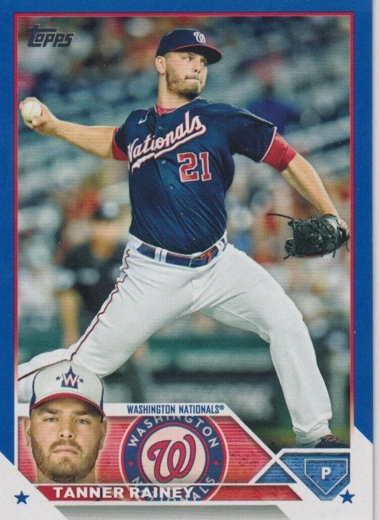 Tanner Rainey trading card