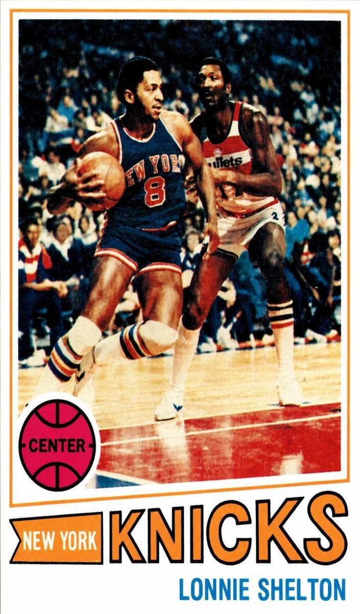 Lonnie Shelton 1977 topps